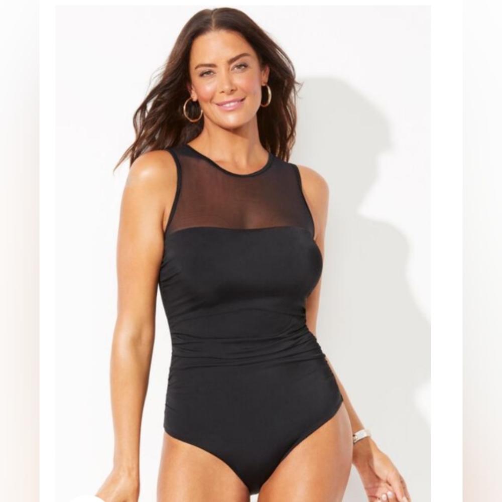💃HP💃Jantzen Classics women's black bathing suit